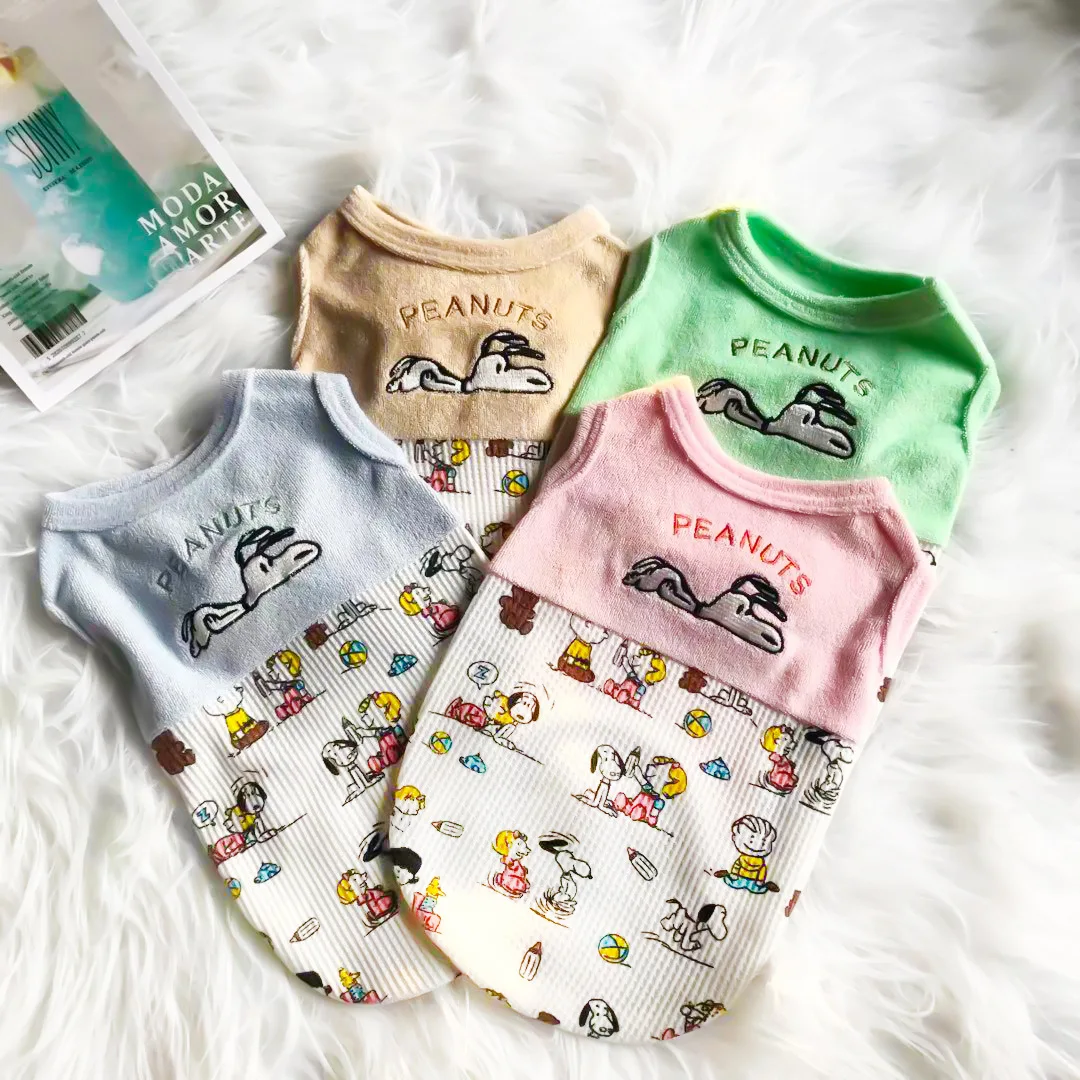 

Wholesale Fashion Cute Pets Apparel Summer Puppy Dog Clothes Pet Vest