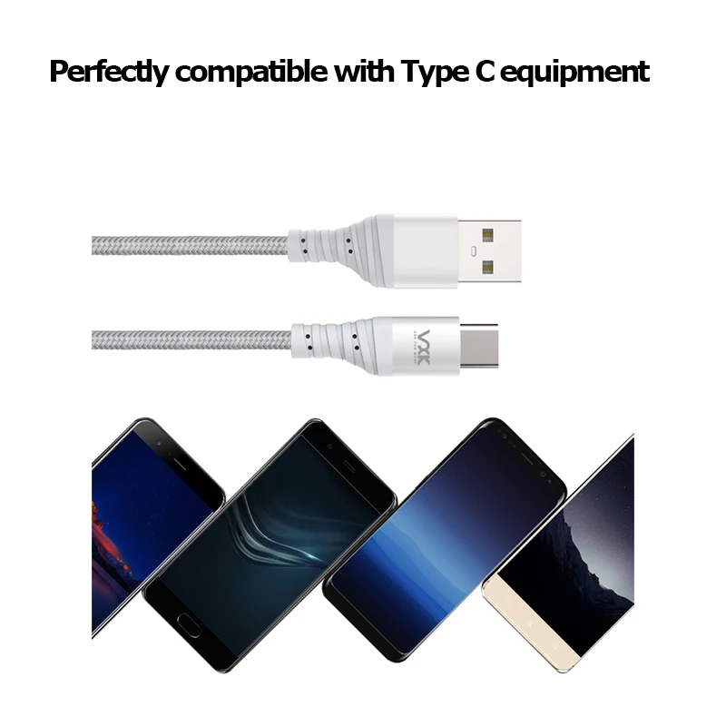 Charging Charge Data Wire Usb Fast C Type Micro Accessories Phone Mobile Custom Usb Cable - ANKUX.COM