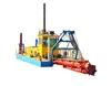 Easy Transportation Type Small Size Cutter Suction Sand Dredging Barge for Sale