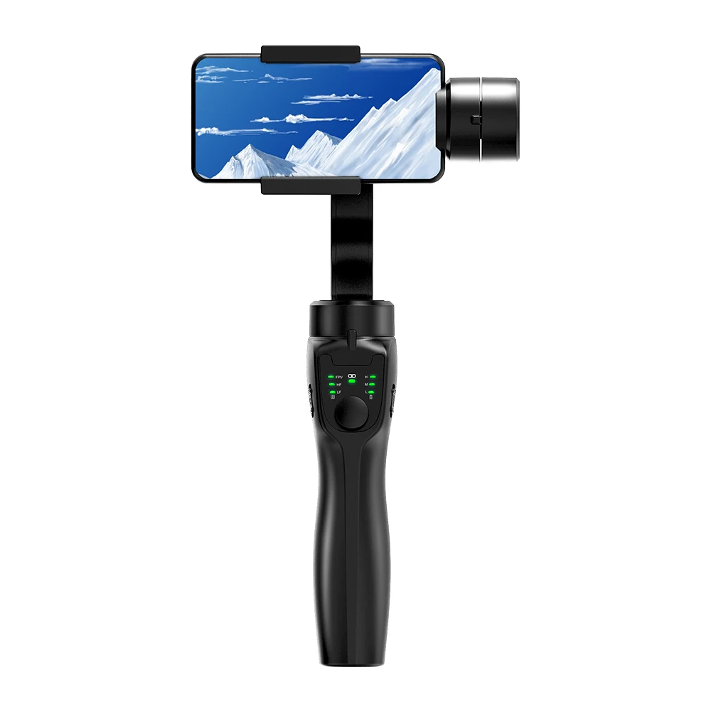 

Estabilizador Gimball Selfie Shooting Phone Stabilizer Smartphone 3 Axis Handheld Gimbal Drones No Need APP, Black