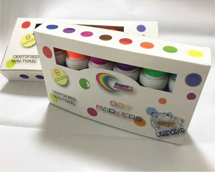 Creative through kids art dabber set dot marker pop in the US & UK CH-2833