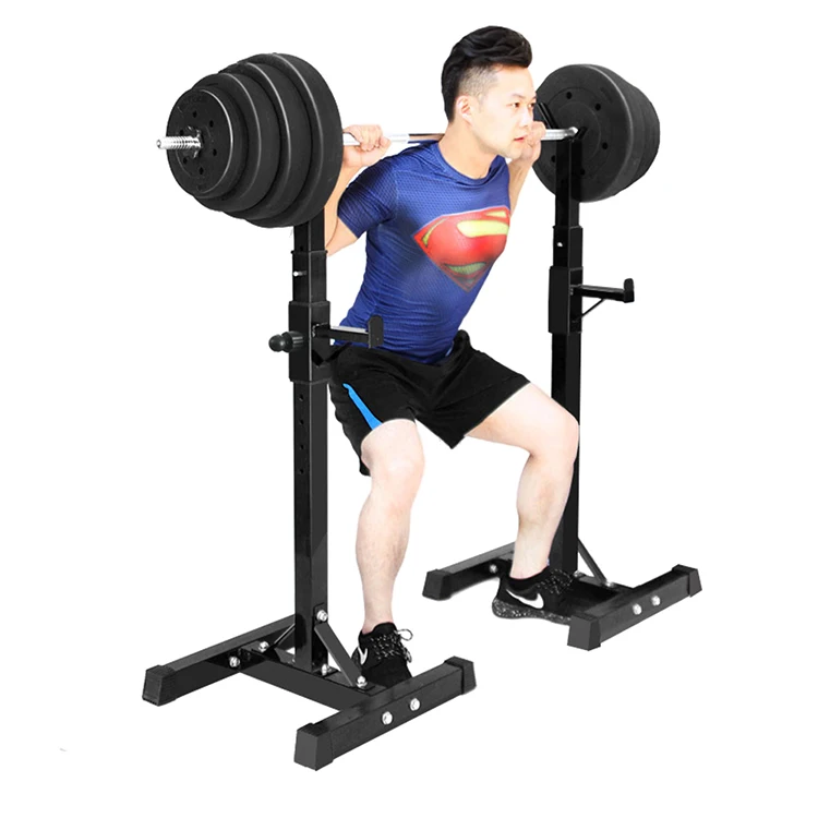 

Gym Fitness Equipment Multi Half Squat Stand Rack Barbell squat rack