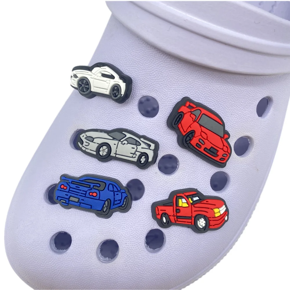 

2022 new style Car instock Soft PVC shoe charms Cartoon PVC Shoe Charm for gift clog charm wholesale bulk