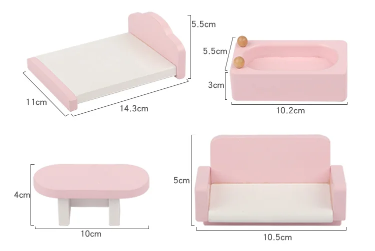 Sale baby unique trump toys children's wooden small furniture toys small toys for kids