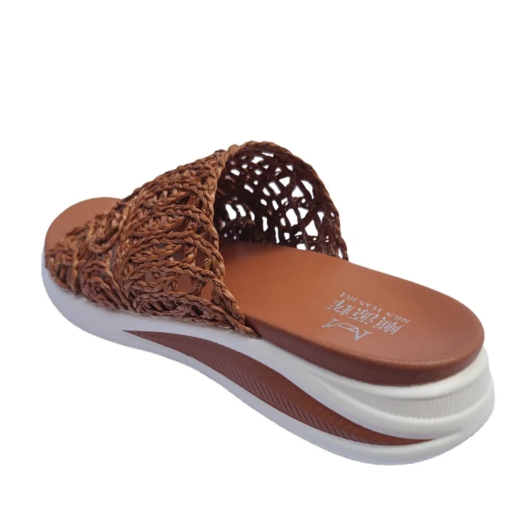 

Hot Sell Women Flat Sandals Pu Vamp Summer Slippers For Women Casual And Fashion Sandle, Black, brown, yellow, green, pink, gray, off white