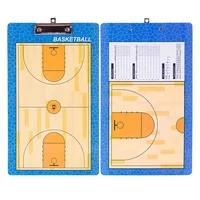 

Coaches tactic Board Dry Erase Coach Magnetic Board Clipboard Tactics for Muti Sports Basketball Double Sided