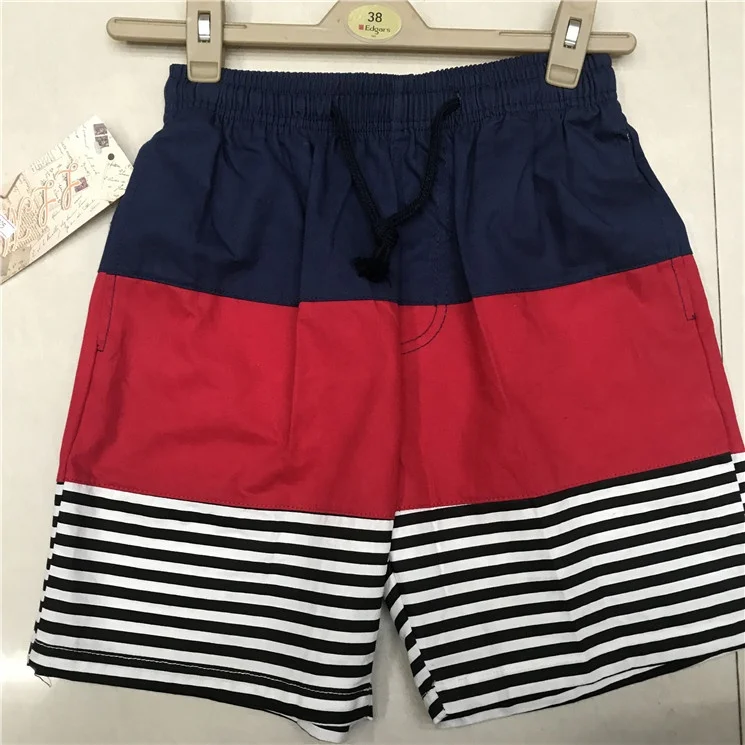

2.8 USD MK063 High quality 100% cotton breathable 2020 Summer Shorts Casual Printing Color stripe Men Shorts Pants for boy, Mixed color similar as pictures