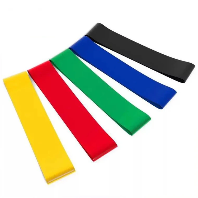 Fashion Eco-friendly Custom Logo Latex Anti Slip Perform Mini Loop Resistance Band, Black,blue,green,yellow,red or customized