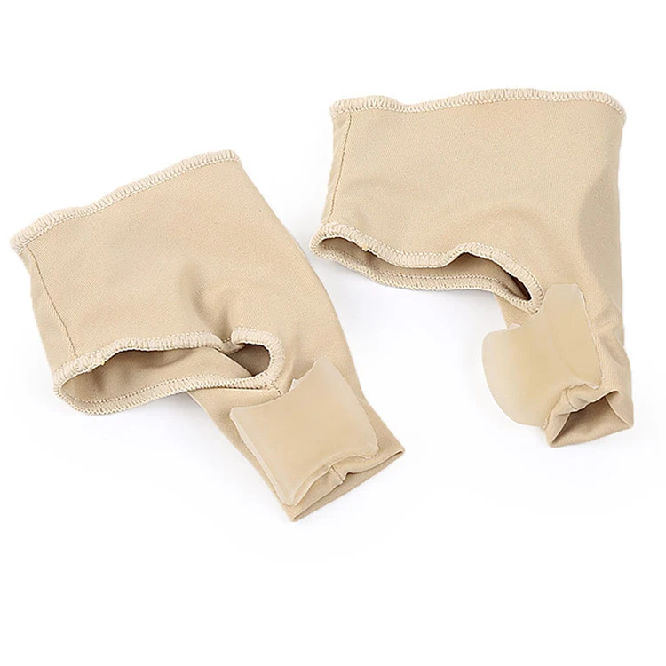 

Top Selling Big Toe Splint Enhanced Foot Protector Toe Straightener with Gel Big Toe Alignment, Nude