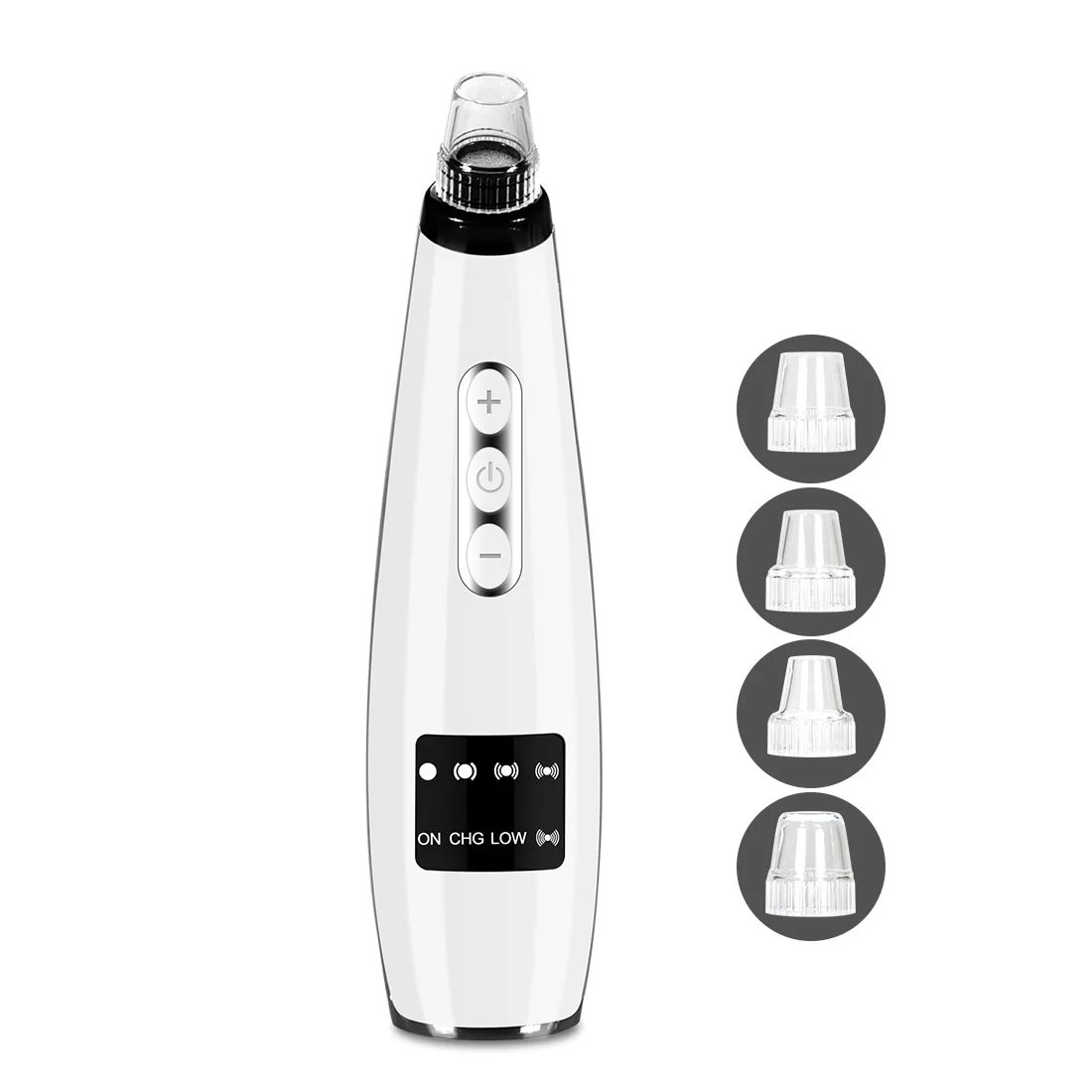 

Wholesale Black Head Suction Extractor Tool Kit Machine Acne Removal Blackhead Remover Vacuum, White. rose gold