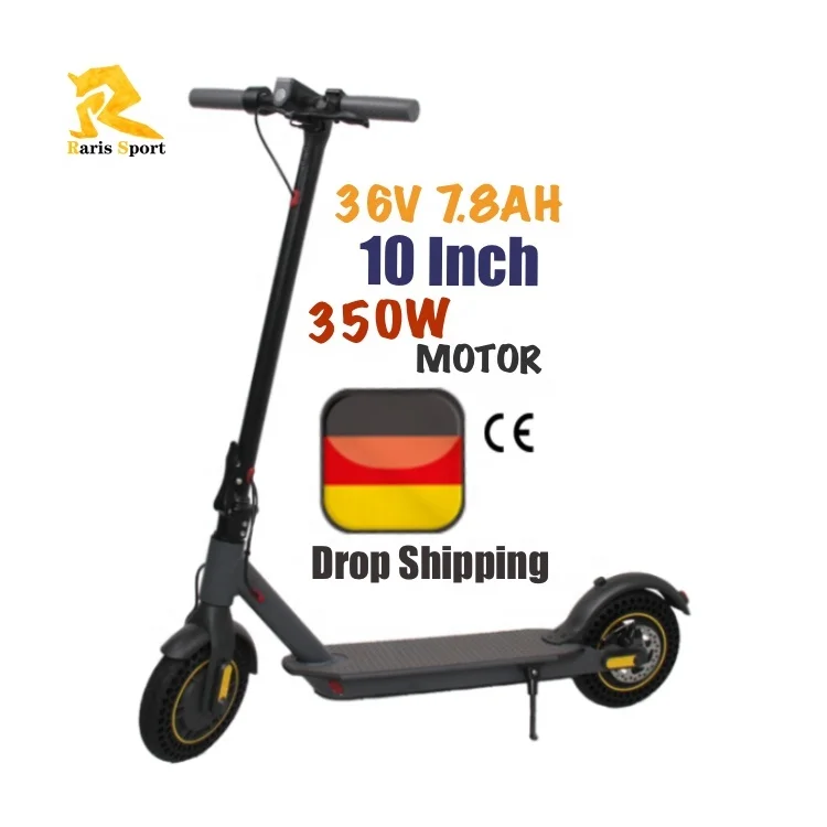 Direct Free Delivery Spain France Italy Germany Eu Warehouse Raris R10 36V 7.8Ah 350W Self-Balancing Electric Scooters For Sale
