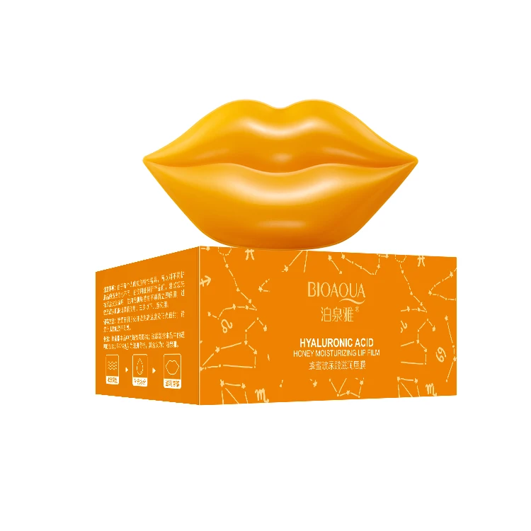 

Private Label BIOAQUA ZOZU Korea imported crystal collagen moisturizing Sleeping honey lip mask