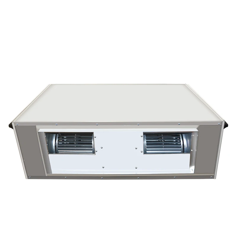 High Quality Water Chilled High Static Pressure Duct Type Indoor Fan Coil Unit for Hotel/Station Waiting Room