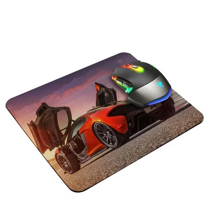 

Promotional Heat Transfer Mouse Mat 18*22*0.3 CM Sublimation DIY Gifts Advertising Mouse Mat