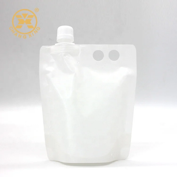 Engine Oil Packaging Spouted Stand Up Doy Pack With Handle - Buy Liquid ...