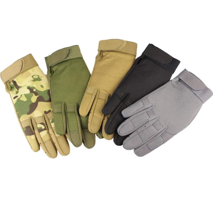 

Factory Direct High Elastic Breathable Waterproof Mountain Bike Motorcycle Full Finger Racing Gloves, Colours