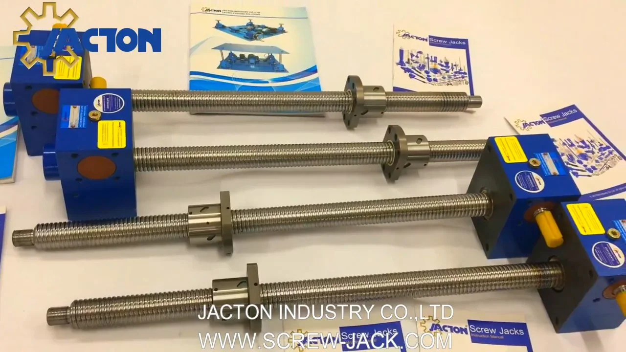 20kn Cubic Ball Screw Jack Also Called Ball Screw Jacks 2 Ton For Highperformance Spindle