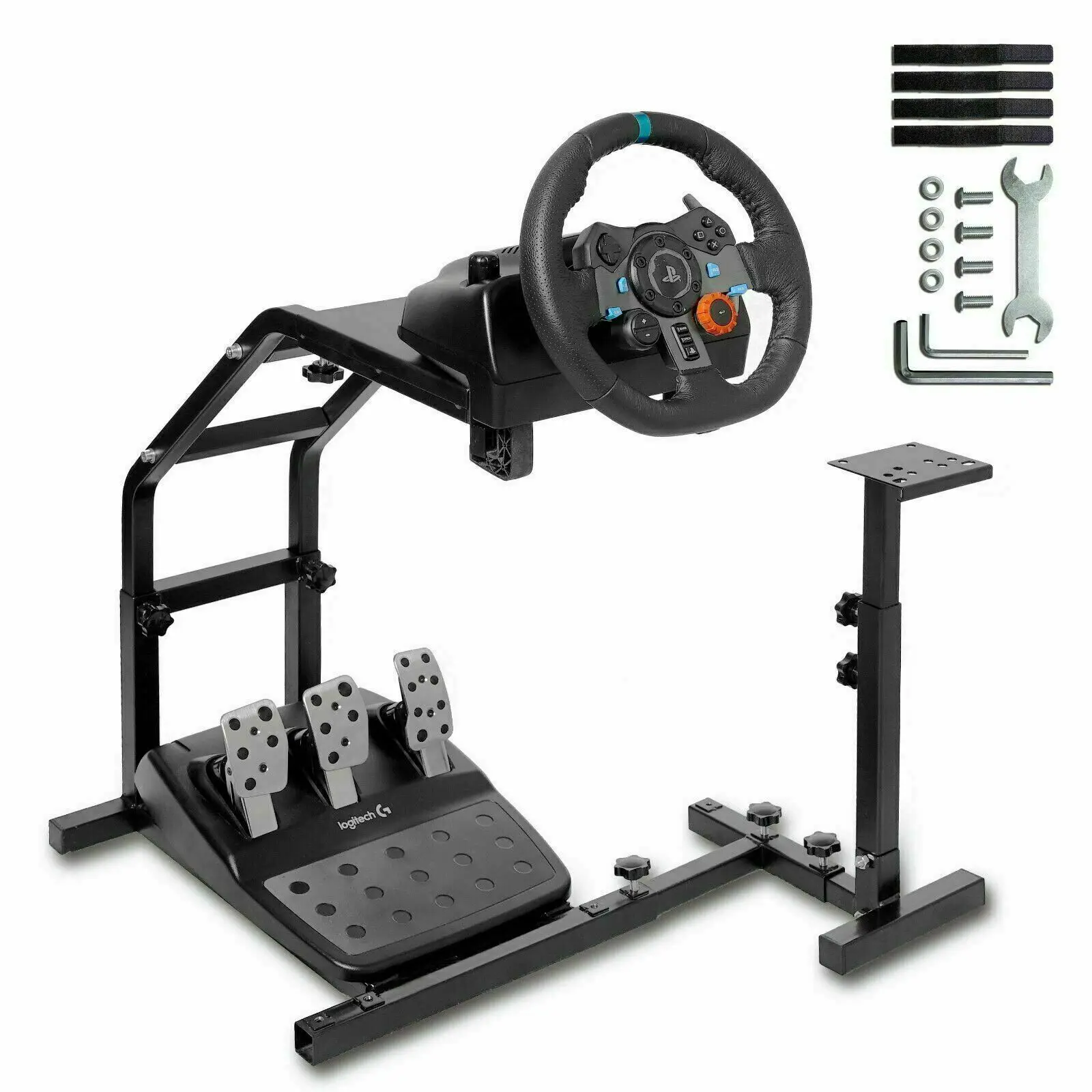 

Clearance sale Racing Simulator Steering Wheel Stand Gaming For G29 G920 T300RS T80