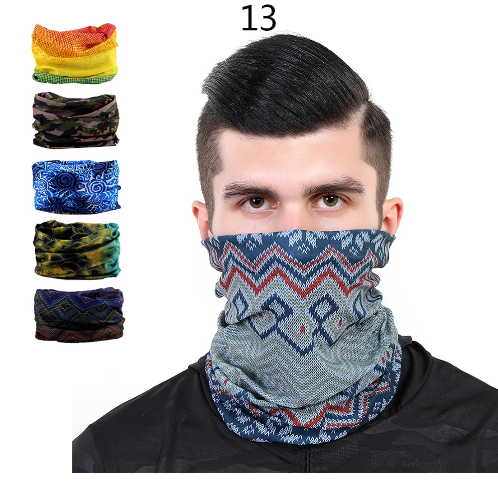 6 Pcs/pack Factory Supply Customized Logo Face Mask Bandana Neck Scarf ...