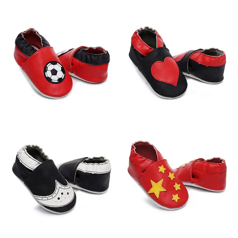 

New sheepskin cartoon boys and girls baby 0-2 years old toddler shoes