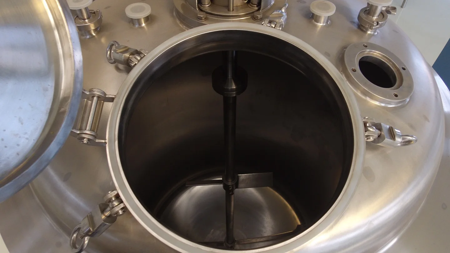 stainless steel impell mixing agitator 150l reactor in chemical