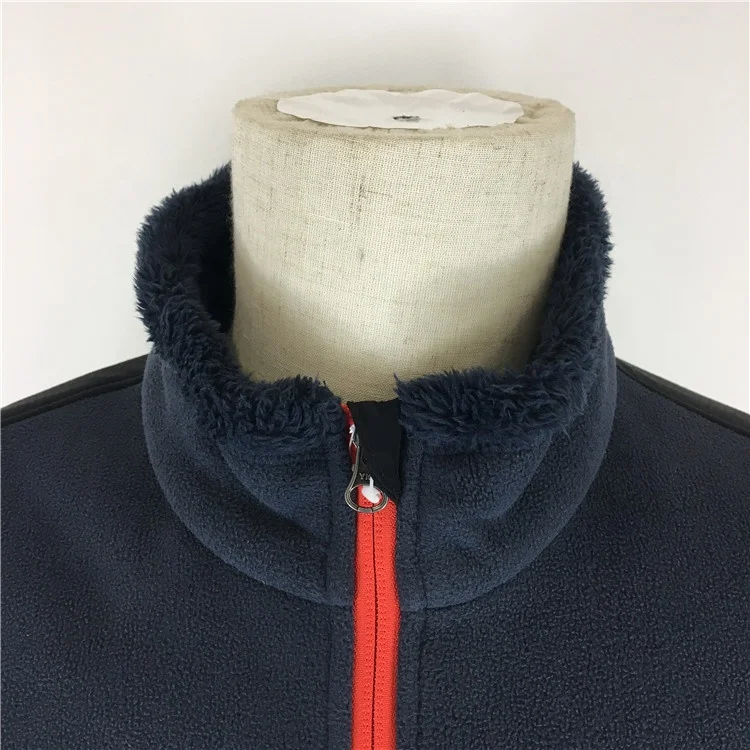
Custom High Quality Outdoor Work Uniform Fur Fleece Jacket With Logo 