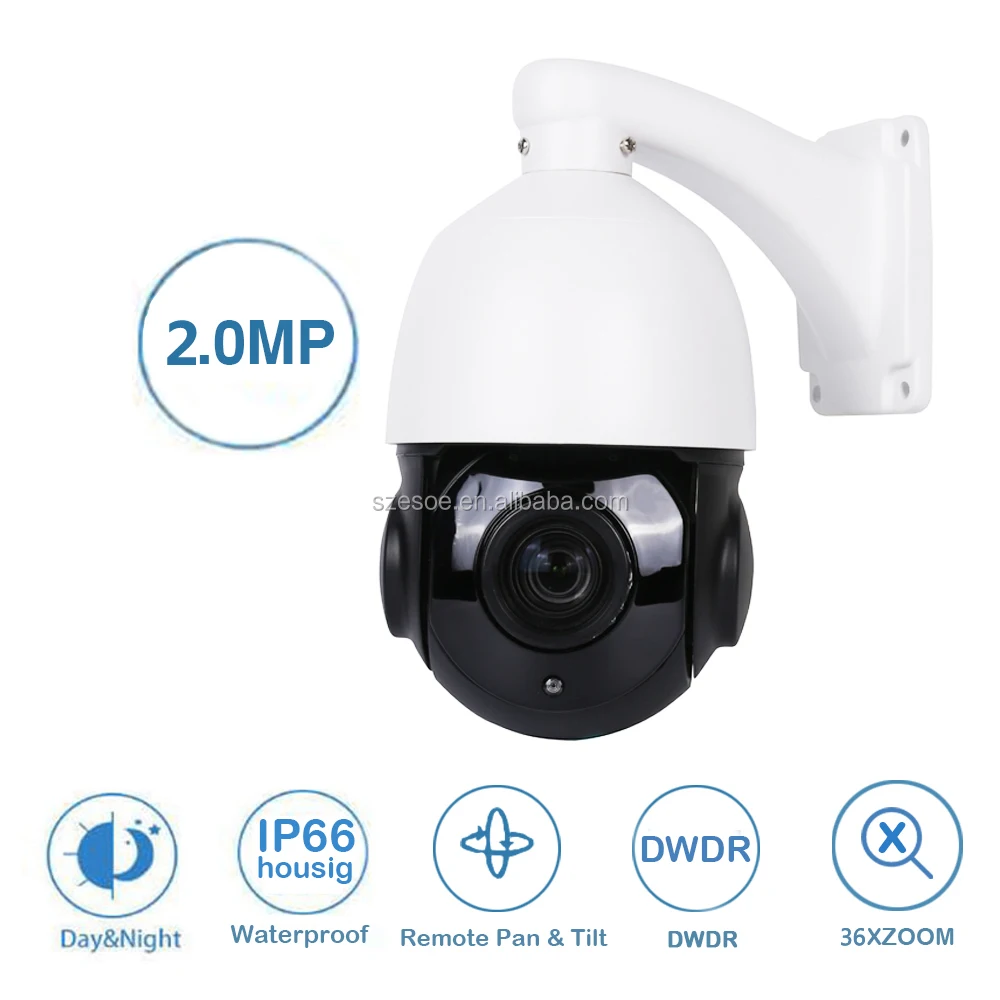 4,5” 1080P 36X AHD/CVI/ TVI /CVBS 4 in1 PTZ Speed Dome-Kamera für CCTV-System DE 