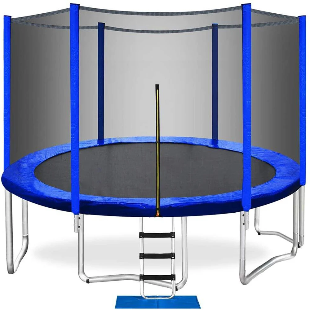 

Trampoline with Enclosure Size 8Feet 10Feet 12Feet 14Feet 15Feet Outdoor Trampoline, Colorful