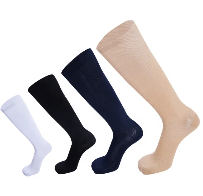 

Solid color long tube compression socks Outdoor men and women Sports Socks SP018, Custom color
