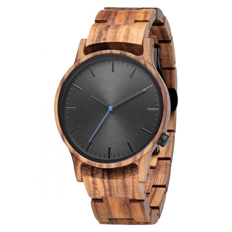 

Design hotsell natural bamboo wooden watch, Zebrawood and black sandalwood