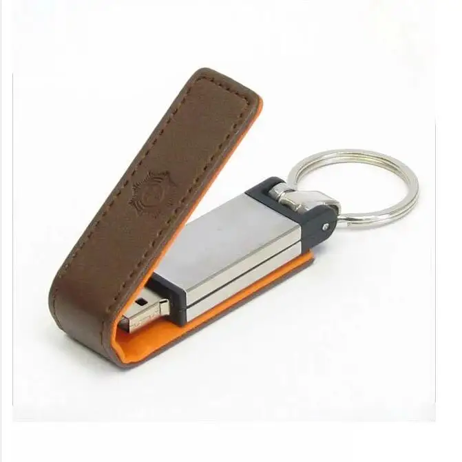 Leather USB Flash Drive Pen Drive 4GB 8GB 16GB 32GB Pendrive creative 64GB USB Stick - ANKUX.COM
