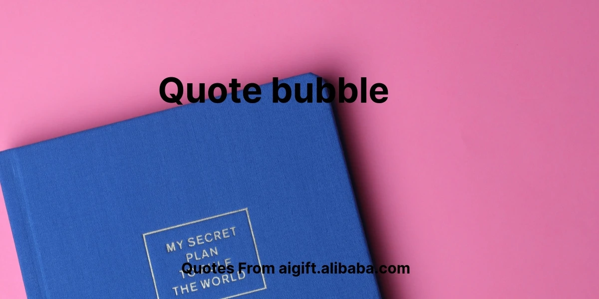 quote bubble