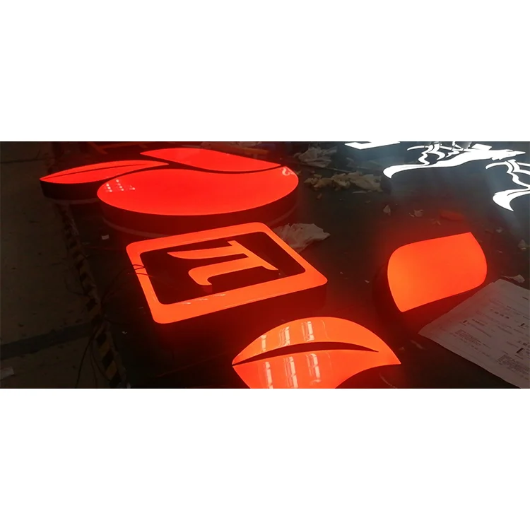 Low Maintenance Cost Word Characters Led Electronic Signs