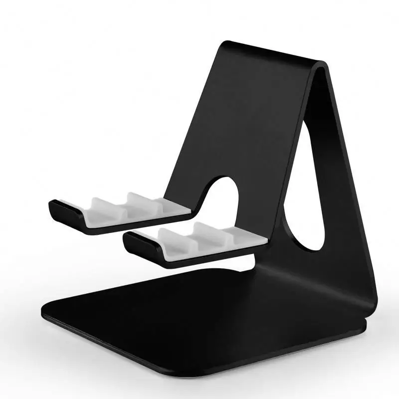 

Aluminium tablet holder mount portable fold-up desk stand for ipad for samsung REK6s custom mobile phone holder, Black, gold, pink, silver