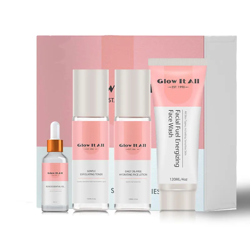 

Winter Hyaluronic Acid Lightening Face Care Set Vegan For Women