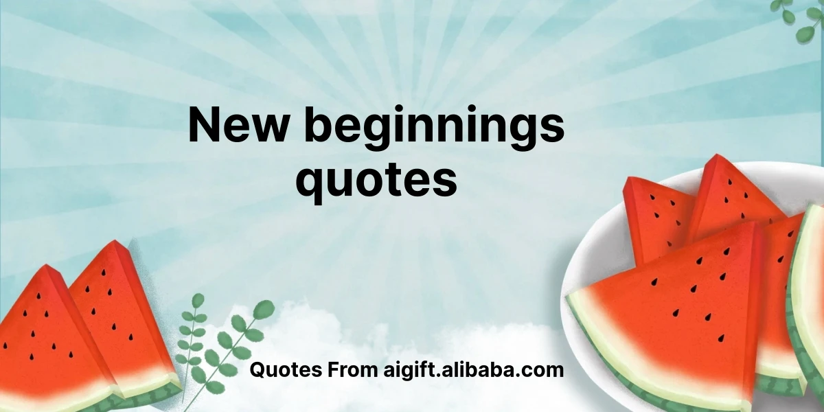 new beginnings quotes