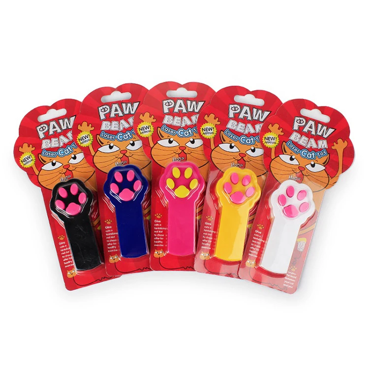 

High Quality Interactive Laser Cat Toy, Black, pink, yellow, blue, white
