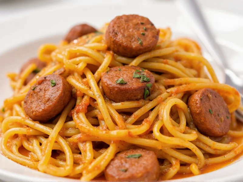 Perfect Pasta with Spicy Sausage Recipe in 30 Minutes
