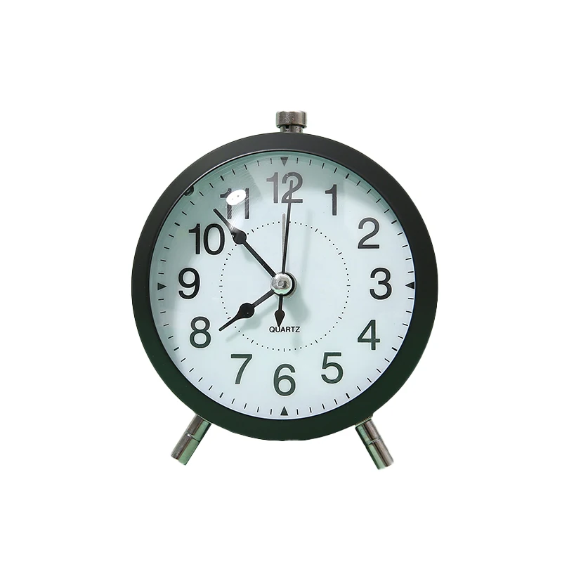 

Desktop Mini student retro round metal classic alarm clock