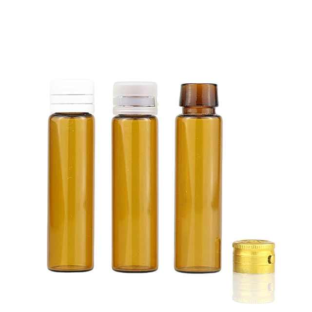 10毫升医用玻璃小瓶制药玻璃瓶玻璃管usp型带铝盖