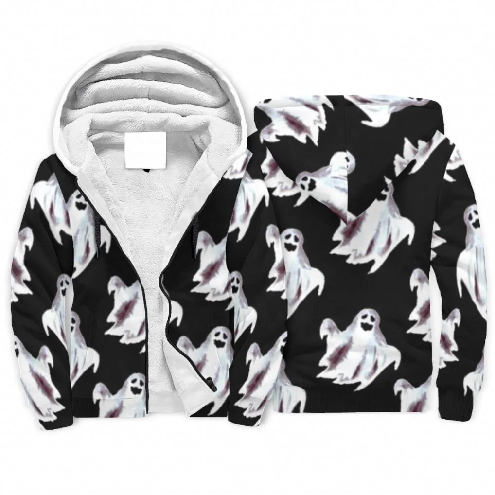 

Wholesale New Fashion Pullover Sweatshirts Printing Logo Halloween Ghost Men's Hoodies Bulk Oversized Hoodie