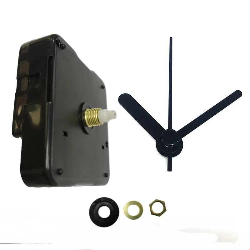 

DIY clock parts Precise hanging meter assembly Table Wall Quartz Clock Mechanism Movement, Balck