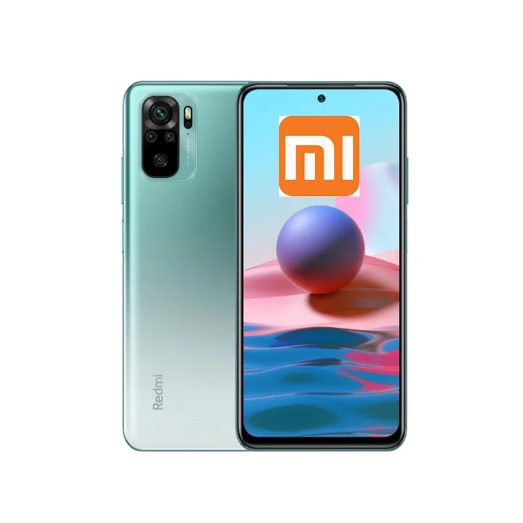 

Xiaomi Redmi Note 10 4GB+64GB Redmi Cell Xiomi Bar Android Small Original Celular Shopping Smartphone Cheap Mobile Phone