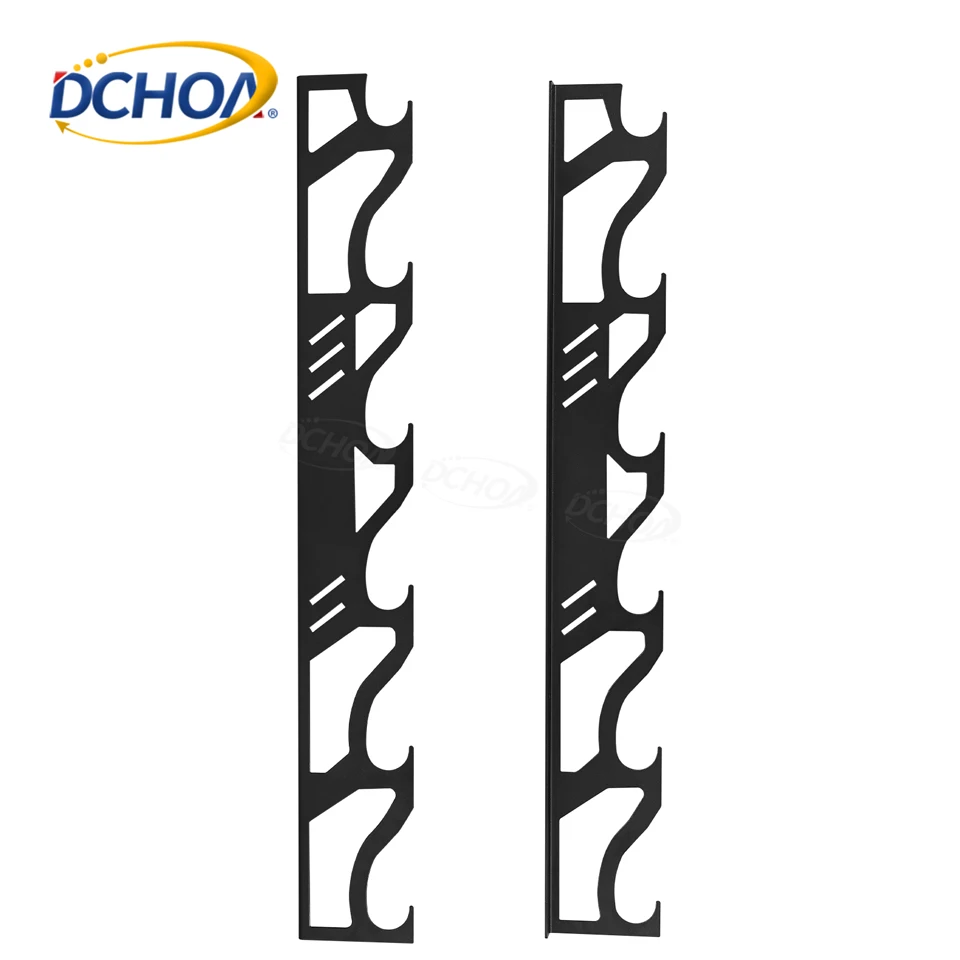 

DCHOA Customize Logo Alloy Steel Rack Wrap Vinyl Roll Wall Mount Storage Rack