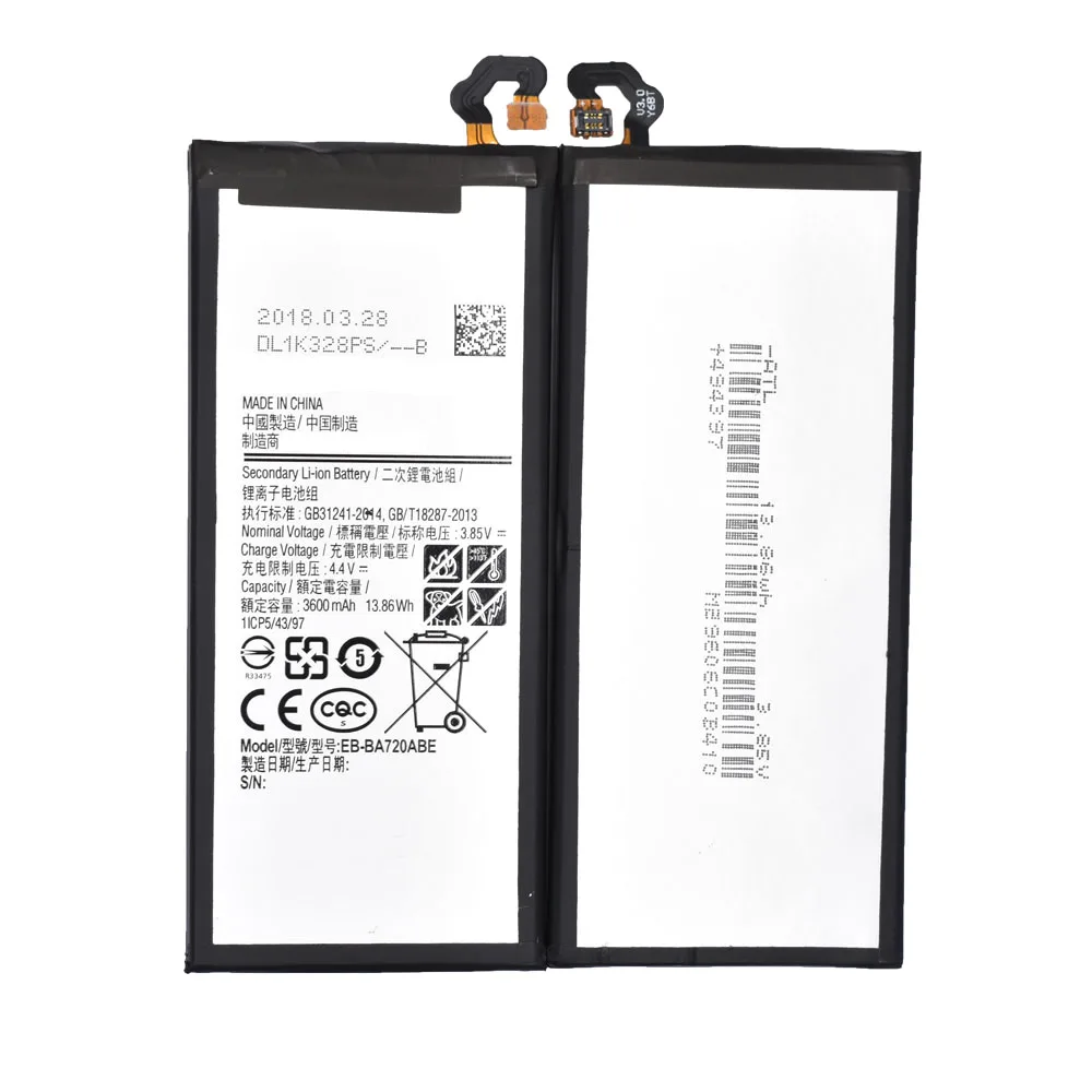 

Hot sale High capacity general mobile phone battery EB-BA720ABE For Samsung 2017 version Galaxy A7 2017 version A720 SM-A720