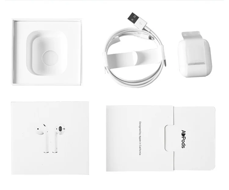 Best Quality Original Touch Control Clone Supercopy Super Copies 2nd Generation Tws 1:1 Appling Airpoding 2 Earphone Earbuds - ANKUX.COM