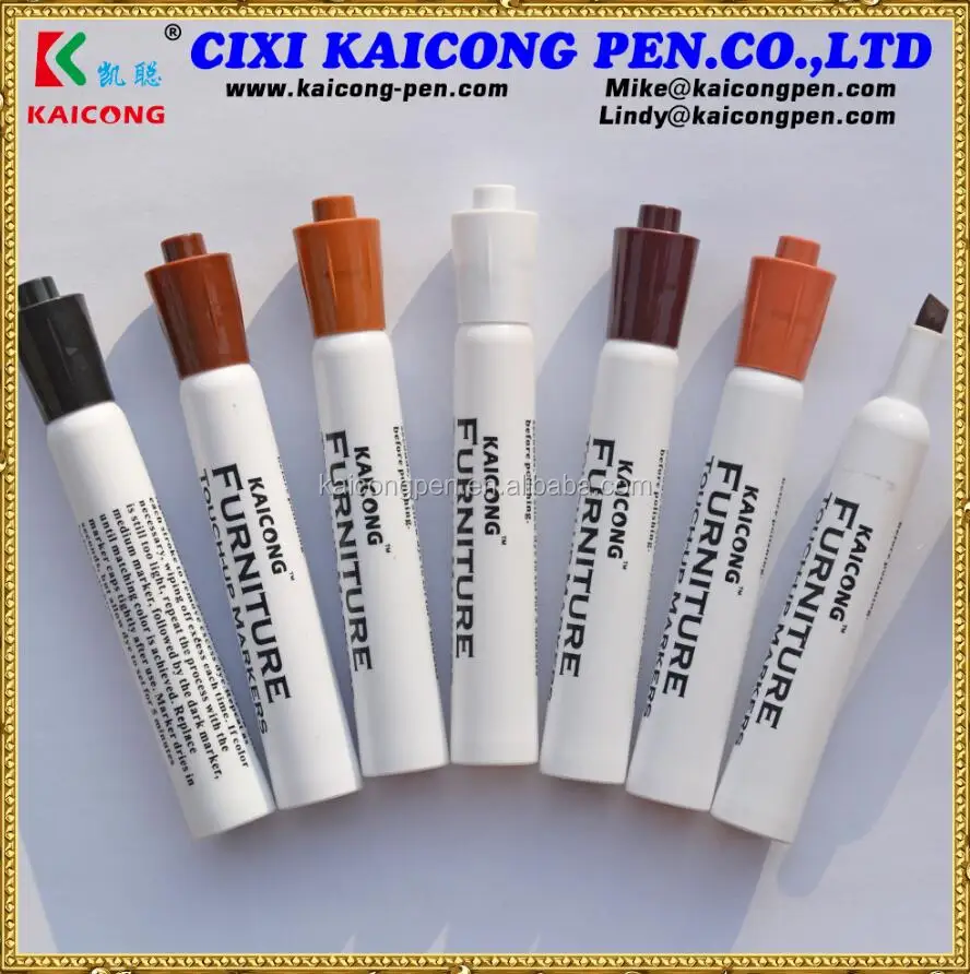 Decoink Furniture Touchup Marker 7 Color Oak Maple Mahogany Cherry