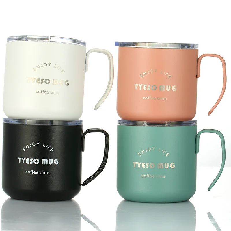 

Yeway Stainless Steel Coffee Mug Double Wall Vacuum Cup With Steel Wire Handle Insulated Beer Mug Thermal Milk Coffee Cups