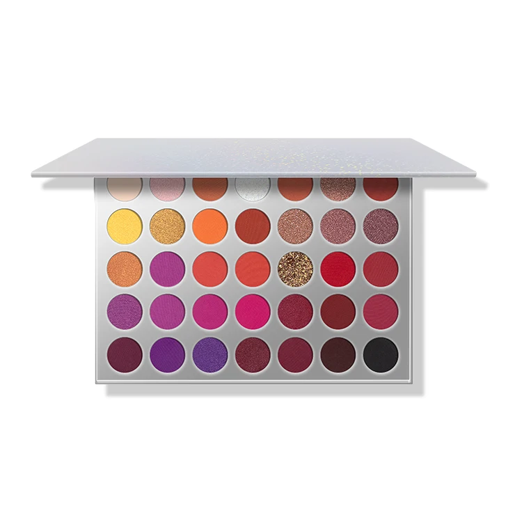 

Private Label 35 Colors Long Lasting Vegan Vendor Makeup Eyeshadow Palette