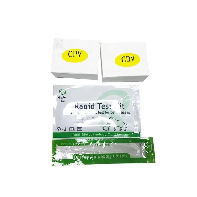 
Clinical canine parvovirus rapid test kit/CPV diagnostic testing kit 